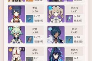 原神新手攻略（打造最佳阵容，畅享冒险乐趣）